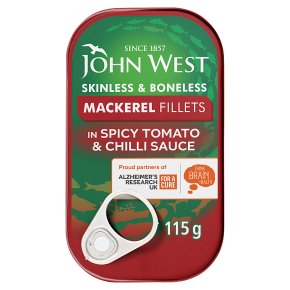 John West Mackerel Fillets TomatoChilli