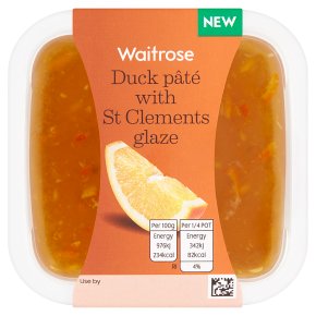 Waitrose Duck Pâté with St Clements Glaze
