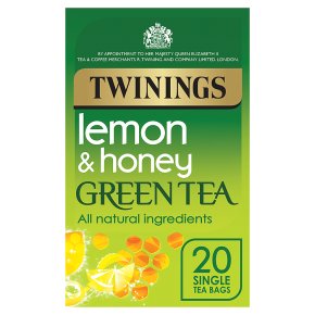 Twinings lemon & honey green tea 20 tea bags
