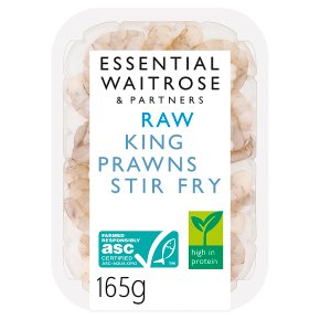 essential Waitrose Raw King Prawns