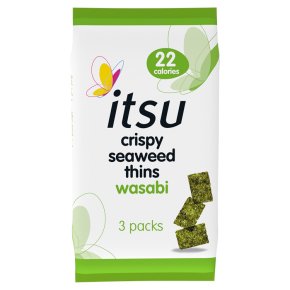Itsu Crispy Seaweed Thins Wasabi Flavour