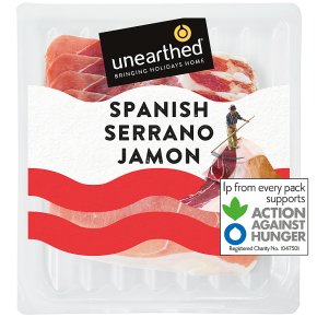 Unearthed serrano ham, 7 slices