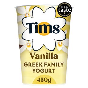 Tims Dairy Greek style yogurt with vanilla