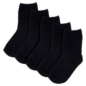 Waitrose New Ankle Socks Black 12H-3H