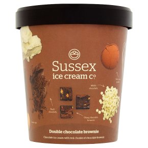 Sussex Ice Cream Co. Double Chocolate Brownie