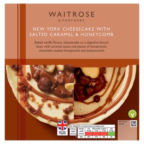 Waitrose New York Cheesecake with Salted Caramel