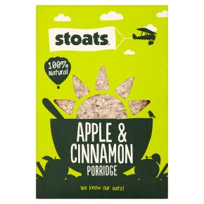 Stoats apple & cinnamon porridge