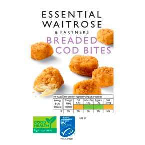 essential Waitrose Breaded Cod Bites
