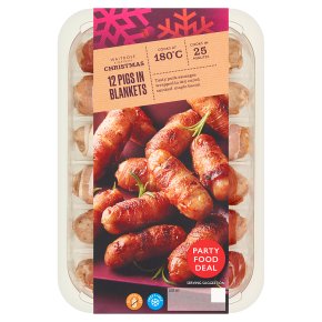 Waitrose Christmas 16 Pigs in Blankets