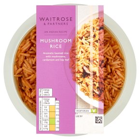 Waitrose Indian mushroom rice