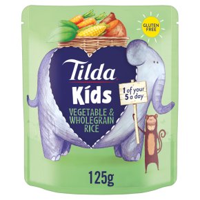 Tilda Kids Veg & Wholegrain Rice