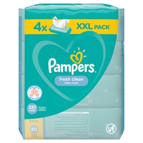 Pampers Fresh Clean Baby Wipes