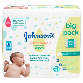 Johnson's Extra Sensitive Baby Wipe