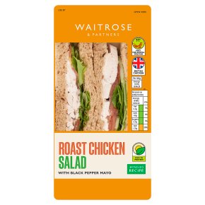 Waitrose Roast Chicken Salad Sandwich