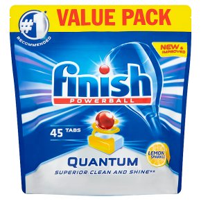Finish Quantum 45 Dishwasher Tablets Lemon