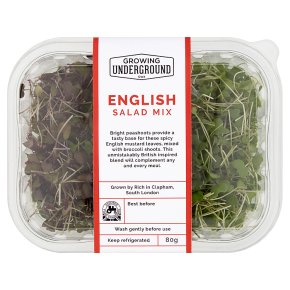 Growing Underground English Salad Mix
