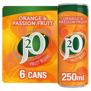 J2O fridge pack orange & passion fruit