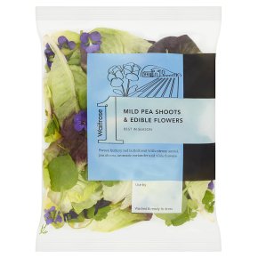 Waitrose 1 Pea Shoots & Edible Flowers