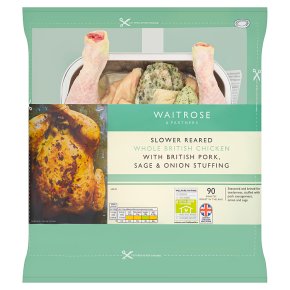 Waitrose Whole British Chicken with Pork Stuffing