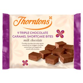 Thorntons Triple Chocolate Caramel Shortcakes