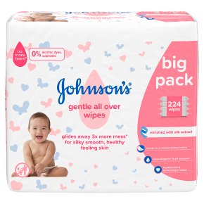 Johnson's Gentle All Over Baby Wipes