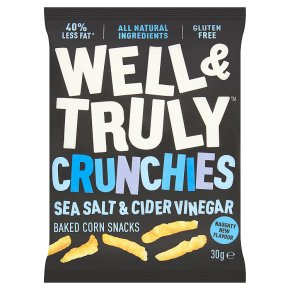 Well & Truly Crunchy Sea Salt & Cider Vinegar