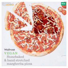Waitrose Vegan Stonebaked Margherita Pizza