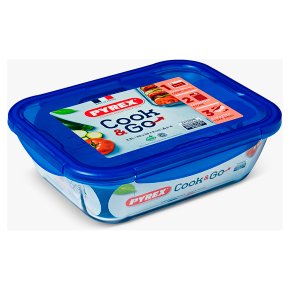 Pyrex Cook & Go Lrg Rect Dish 3.3L