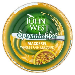 John West Spreadables Mackerel Wholegrain Mustard