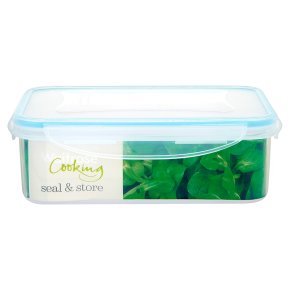 Waitrose Seal & Store 1.5 litre rectangle container