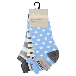 Waitrose Cotton Rich Terry Spot Trainer