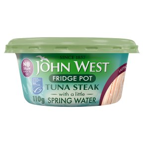 John West MSC No Drain Tuna Steak in Spring Water