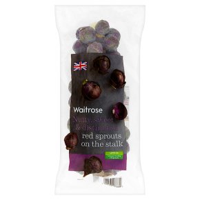 Waitrose Limited Selection red brussels