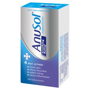 Anusol 4 Way Action Suppositories