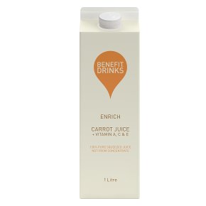 Benefit Drinks Enrich 100% Pure Carrot Juice