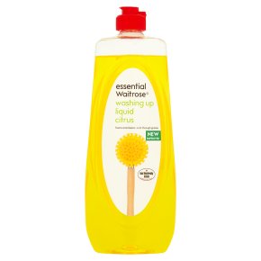 essential Waitrose Washing Up Liquid Citrus