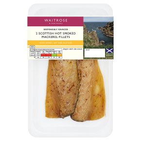 Waitrose Honey & Soy Hot Smoked Mackerel