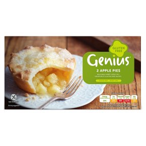 Genius Gluten Free 2 Apple Pies