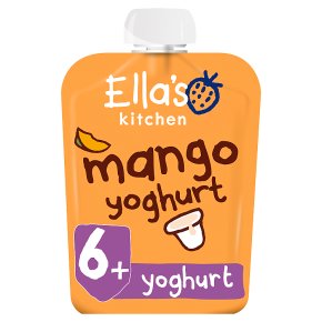 Ella's Kitchen Organic Greek style yoghurt with mango - stage 1 baby food