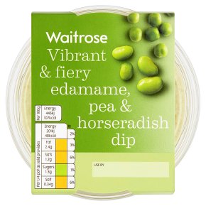 Waitrose Edamame, Pea & Horseradish Dip