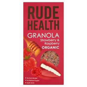 Rude Health Granola Strawberry & Raspberry