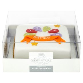 Balloon Birthday sponge cake