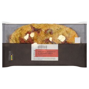 Waitrose 1 basil, mozzarella flatbread