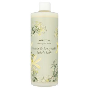 Waitrose Orchid & Honeysuckle Bath