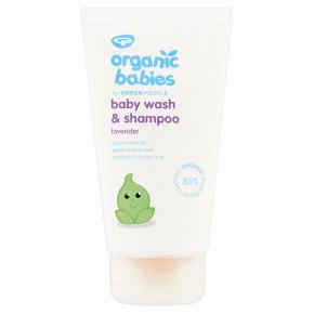Organic Babies Wash & Shampoo Lavender