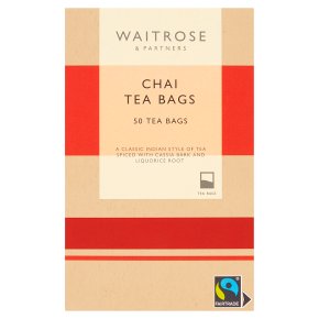 Waitrose 50 Chai Tea Bags