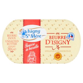 Isigny Ste Mère unsalted butter AOP beurre de baratte | Waitrose & Partners