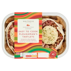 Waitrose Easy to Cook Ploughman's Tartlets