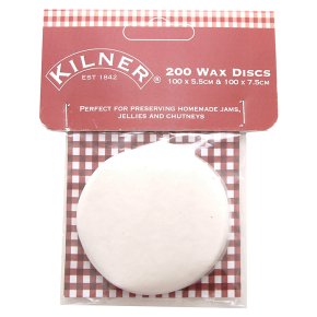 Kilner wax discs, pack of 200