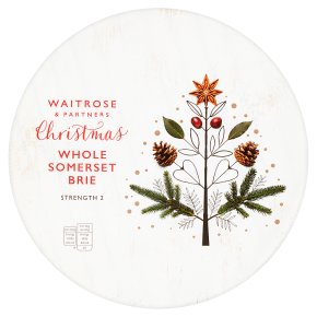 Waitrose Christmas Whole Somerset Brie